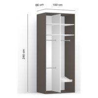 DULAP LEX 100-240-66 D GRI/DWO/O